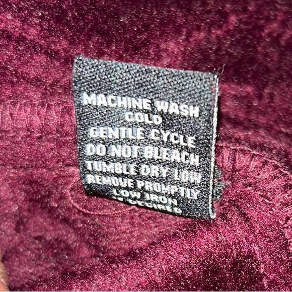 Rue21 Women's Burgundy Double-Breasted Pea Coat - Picture 16 of 16